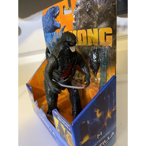 New Monsterverse GODZILLA VS KONG Figure GODZILLA w/ heat ray Action Figure toyP - Picture 1 of 7